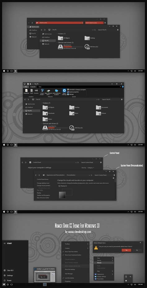 Numix Dark Theme For Windows 10 Cleodesktop