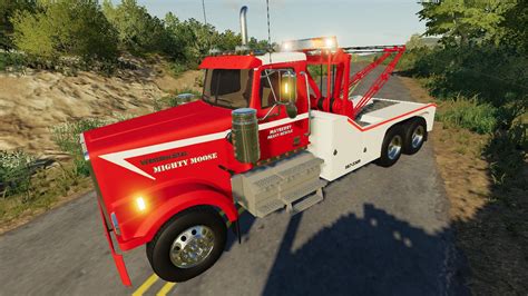 Tow Truck Wrecker Pack Update V022 Fs19 Mod