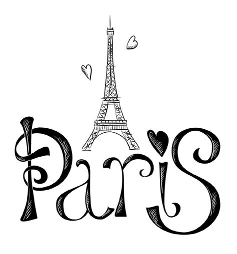 Torre Eiffel Dibujos E Imágenes Para Dibujar La Torre De París