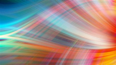 Download 2560x1440 Wallpaper Rays Colorful Tangled Dual