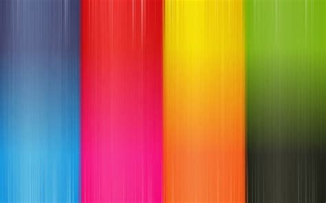 Hd Wallpaper Blue Yellow Pink And Green Abstract Painting Orange