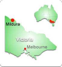 Mildura Location Map 