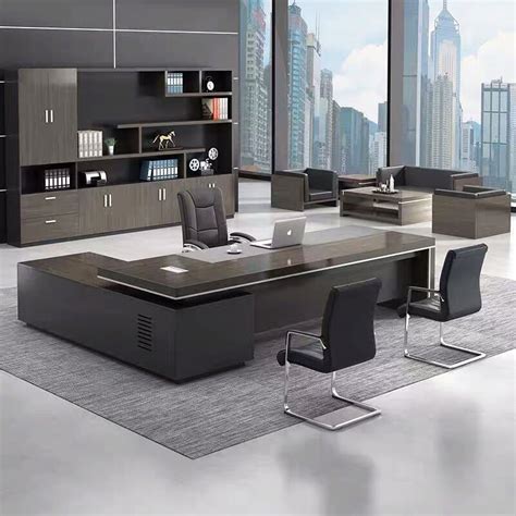 Hot Item Luxury Foshan Custom Ceo Table Office Wooden Table Executive