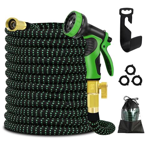 Weguard 34 In 50 Ft Expandable Garden Hose Flexible Water Hose With