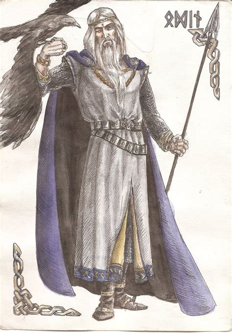 Just one of millions of high quality products available. Odin - Norse mythology Fan Art (24826514) - Fanpop