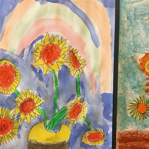 Sunflowers By 2nd Grade