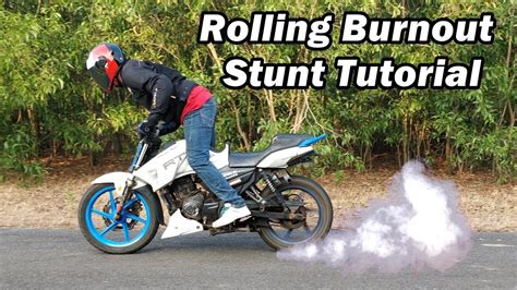 How To Learn Rolling Burnout Easy Stunt Tutorial Youtube