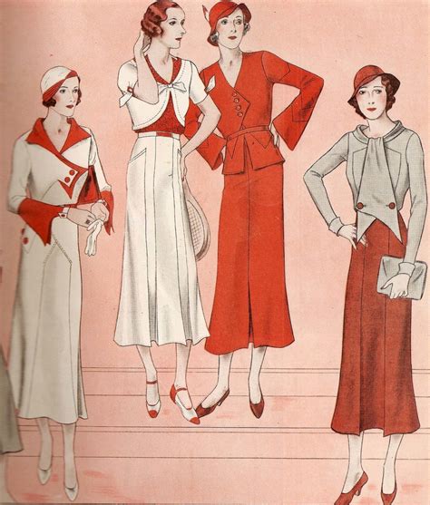 Fashion History Ladies Fashion Designs Of The 1930s Bellatory