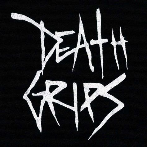Death Grips Stylized Font Band Logo Patch Deat03