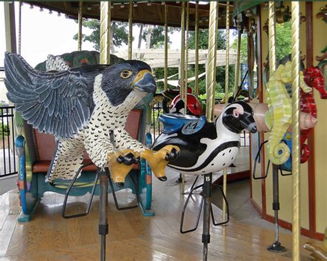 Detroit Zoo Carousel The Carousel Mounts Are Creatures Fou Flickr