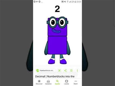 The number 1 the number 2 is about partnership, teamwork, and duality. Numberblock 2 g major 125 - YouTube