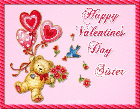 Valentines day decorations valentine day crafts love valentines happy valentines day images valentines day messages desserts valentinstag are you looking for images of happy valentines day? Happy Valentine's Day Sister Bear Quote Pictures, Photos ...