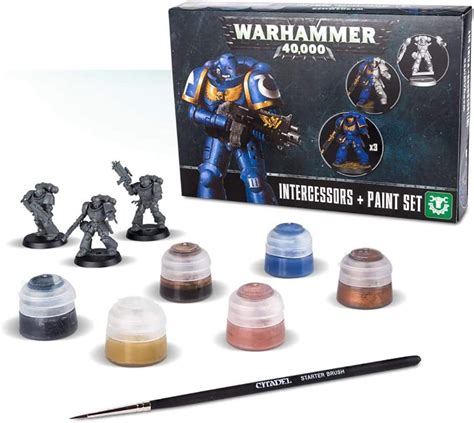 Games Workshop Warhammer 40000 Intercessors Paint Set