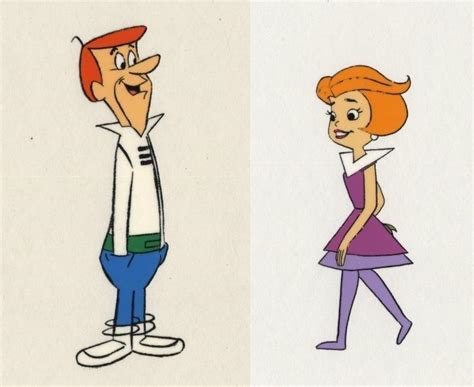 Howard Lowery Online Auction 2 Hanna Barbera The Jetsons Full Figure Animation Cels Of George