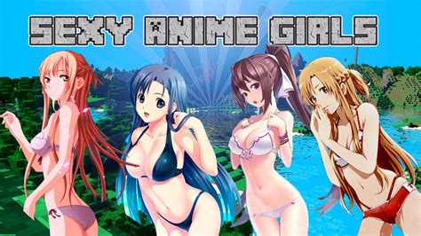 Sexy Anime Girls Download Custom Texture Pack Resource Pack Hd