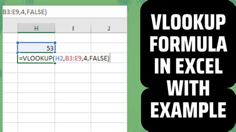 Vlookup Formula In Excel With Example Vlookup Function Earn Excel