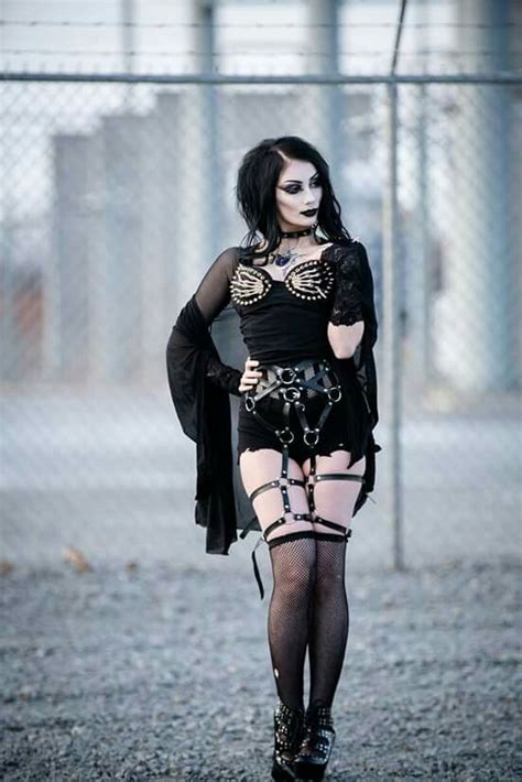 The Black Metal Barbie Black Metal Girl Goth Fashion Gothic Fashion