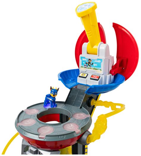 Paw Patrol Mighty Lookout Tower With Mighty Pups Complete Set Plus