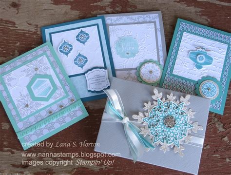 Stamping With Nanna Winter Frost Cards A Closer Look