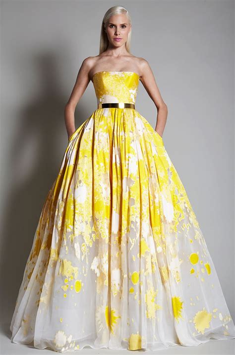 The Trendiest Wedding Dresses In Yellows For 2023 Style Trends In 2023