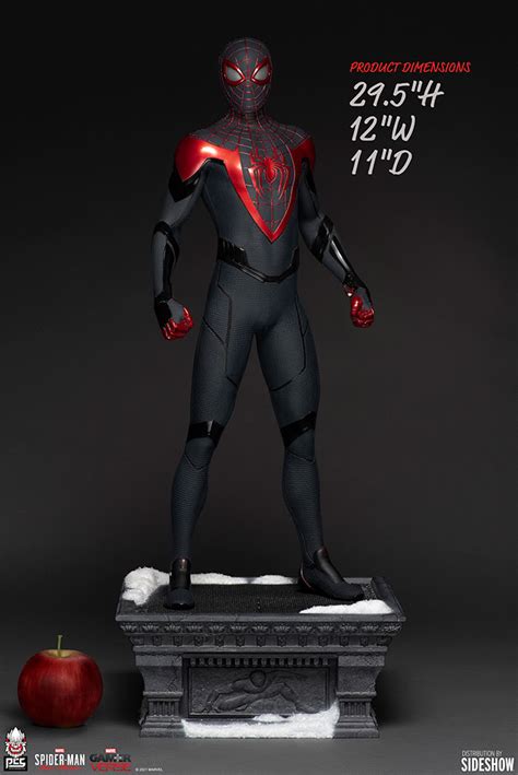 Pcs Spider Man Miles Morales 13 Scale Statue