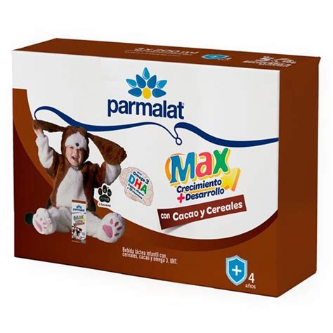 Leche Semidescremada Parmalat X4 Un