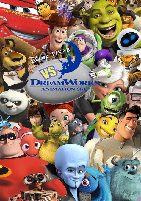 All Dreamworks Movies Pixar Animated Movies Dreamwork