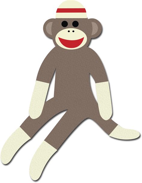Clip Art Sock Monkey Clip Art Library