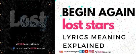 Lost Stars Song Lyrics Meaning Explained What Do Lost Stars Lyrics