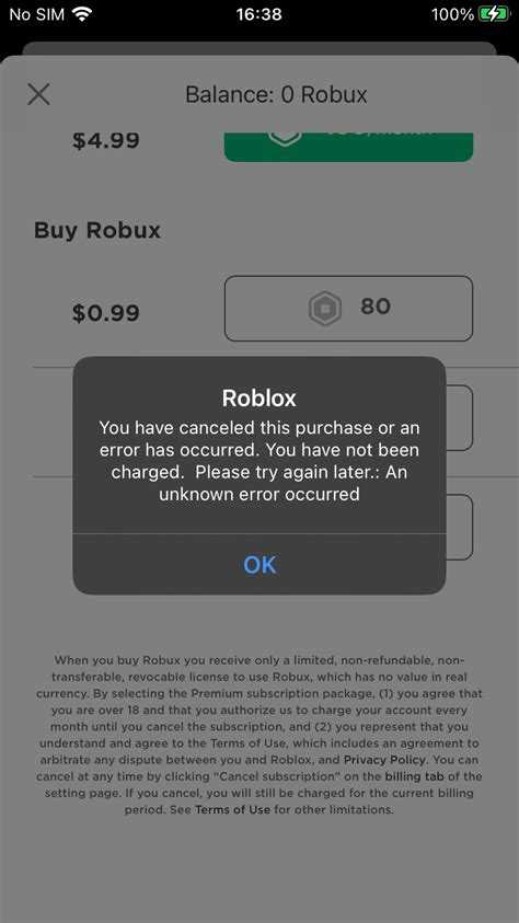 I Cannot Buy Any Robux Please Help Apple Community