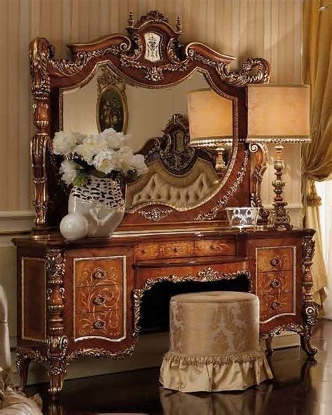 Famapy vanity set makeup vanity with 5 drawers & round lighted mirror, wood makeup dressing table with shelves & cushioned stool, for bedroom white 2.2 out of 5 stars 4 $159.99 $ 159. Luxury makeup vanity. Furniture masterpiece collection ...