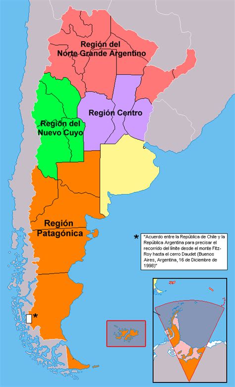 Mapa de Argentina. Regiones | Mapas | Pinterest