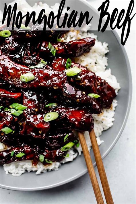 Pf chang's has become synonymous with great chinese food when there is no time to… a few months ago i was planning on making my skinny pf chang's mongolian beef for dinner for the hubs. Easy Mongolian Beef Recipe (PF Chang's Copycat) | Platings ...