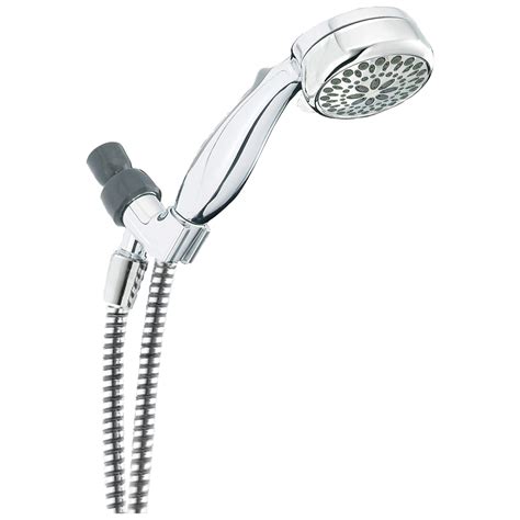 Delta Faucet 7-Spray Touch-Clean Hand Held Shower Head with Hose