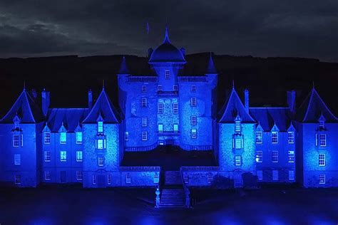 The Grandest Stately Homes Light Up Blue To Thank Nhs Tatler