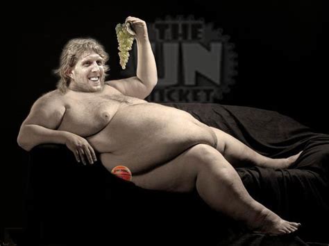 Fake Fat Dirk Nowitzki The Unticket
