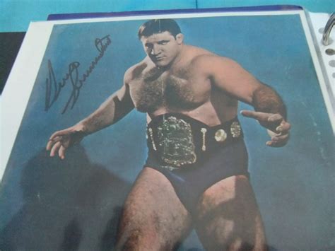 Bruno Sammartino My Wrestling Autograph Collection