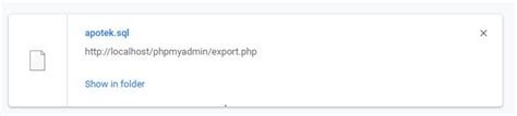 Cara Export Dan Import Database Mysql Di Phpmyadmin Hitam Kusut