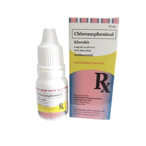 Chloramphenicol Ear Drops 5ml X 1 Xalmeds