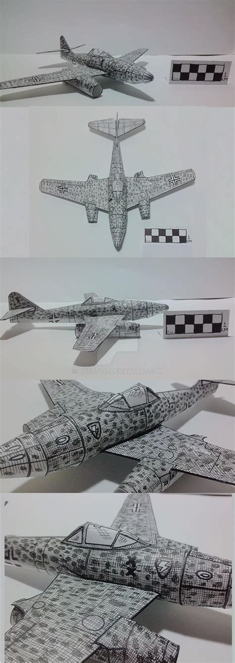 Me 262 Papercraft By Atisuto17 On Deviantart