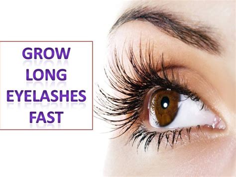 how to grow long eyelashes naturally fast for women youtube