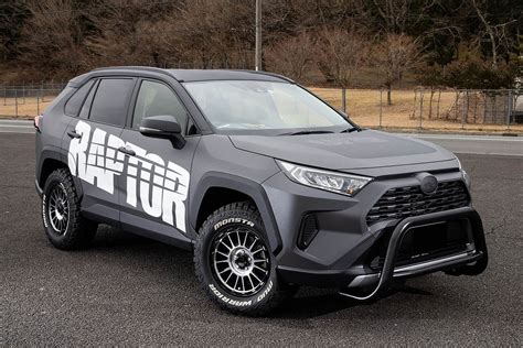 Raptor Japan Is Nothing More Than A Toyota Rav4 With A Protective Coating