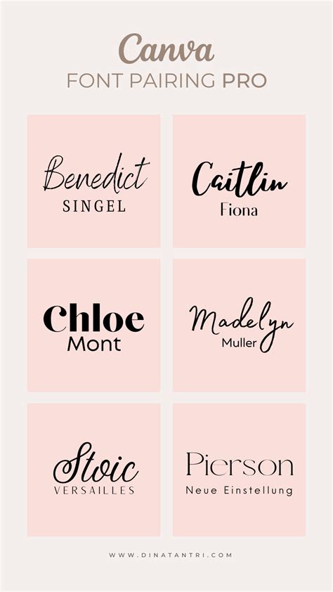 Best Canva Font Pairings Free Dina Tantri S Beauty Community Hot Sex Picture