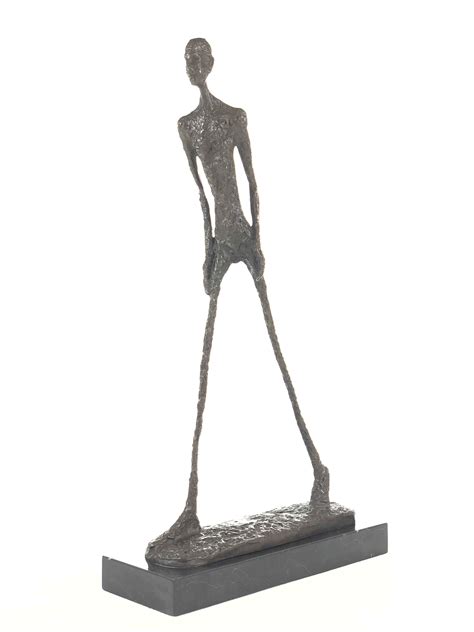 Lot Alberto Giacometti Walking Man Bronze Sculpture