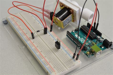 Controlling A Solenoid Valve With Arduino Bc Robotics