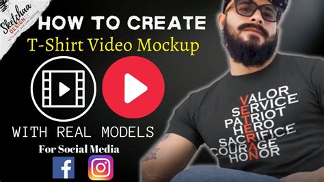 T Shirt Video Mockup Generator How To Create A T Shirt Mockup T