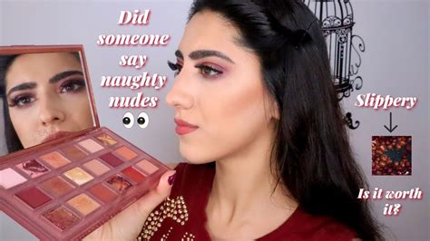Huda Beauty Naughty Nude Eyeshadow Palette Youtube