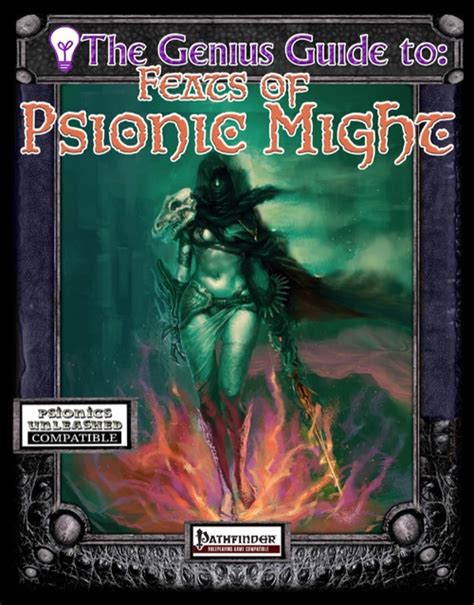 You understand that what most people call magic is simply an expression of the innate connection between all things, and you intuitively tap into this unseen power to create strange effects. paizo.com - The Genius Guide to Feats of Psionic Might (PFRPG) PDF