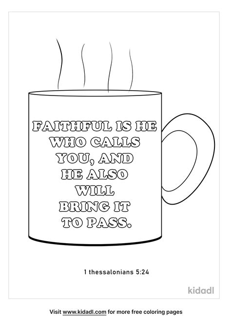 Free 1 Thessalonians 518 Coloring Page Coloring Page Printables Kidadl