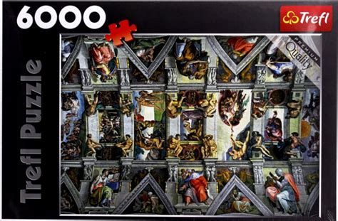 Trefl Michelangelo Strop Sixtinské Kaple 6000 Dílků Od 385 Kč Na